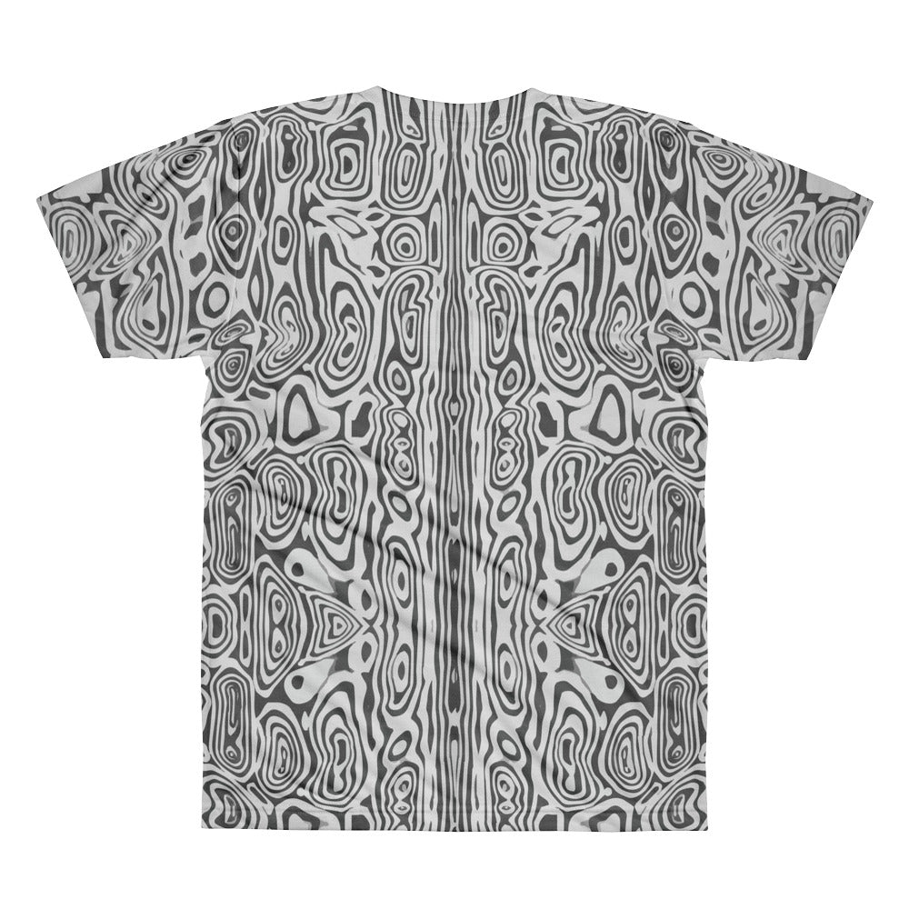 Damascus Pattern II Forged Hard Short sleeve men’s t-shirt 100% polyester