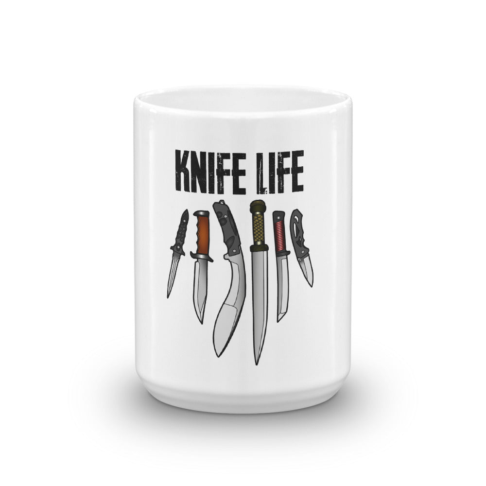 Knife Life Coffee Cup Mug