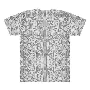 Damascus Pattern FORGED HARD 100% Polyester Men’s T-shirt ( Multiple sizes )