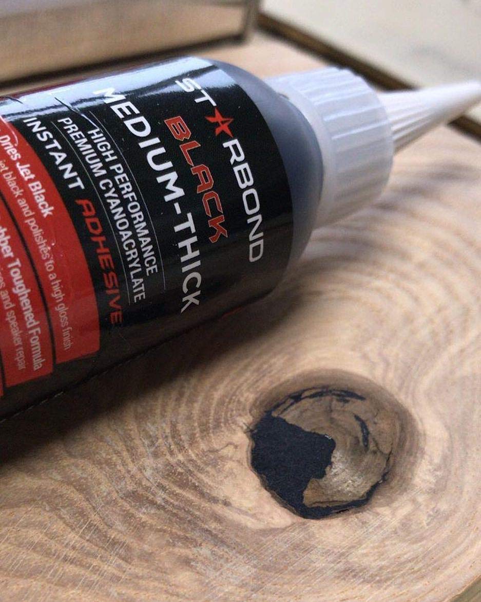 Black Rubber Toughened Cyanoacrylate Super Glue